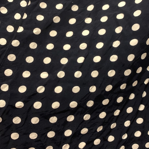 Villager blue and white poke a dot skirt - Picture 2 of 3